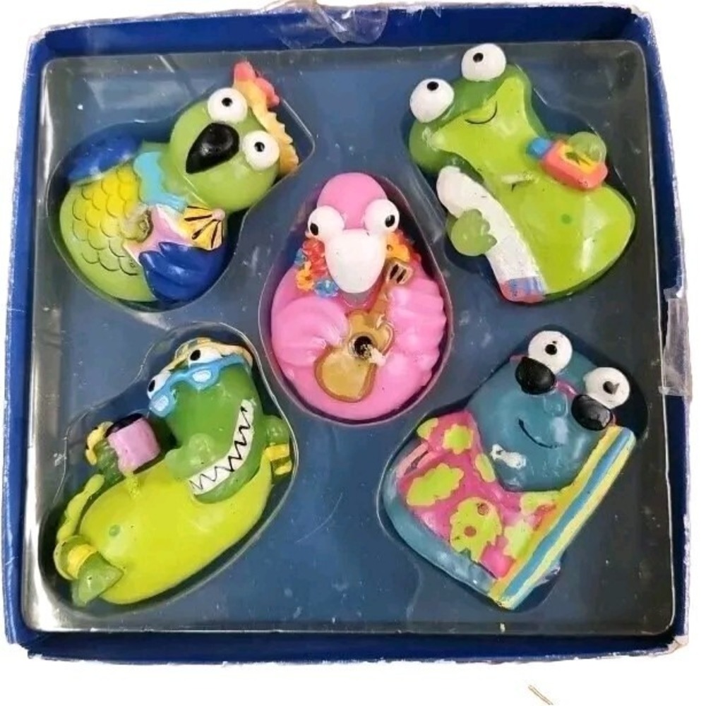 Boston‎ Warehouse Floating Candles Lot of 5 Beach Buddy Vintage